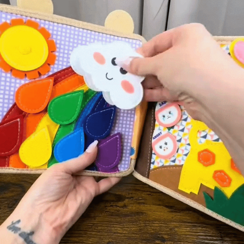 EduKids™ – Montessori Livre Éducatif dès 1 an