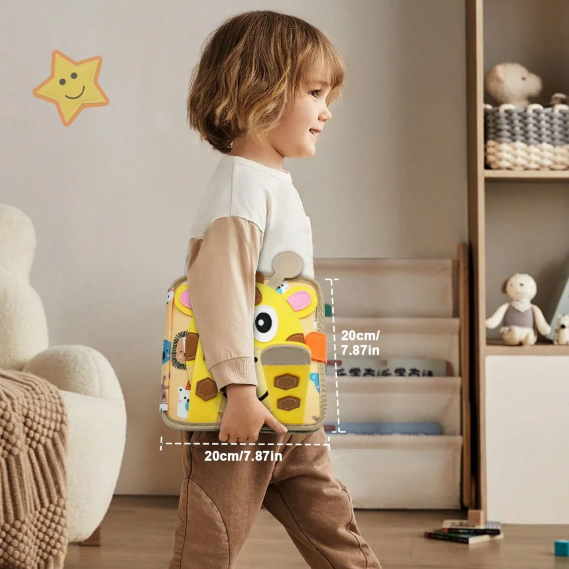 EduKids™ – Montessori Livre Éducatif dès 1 an